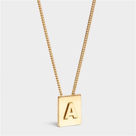 celine necklace sale|celine necklace alphabet.